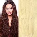 CLIP IN SOPRANO INDIAN 100% REMI HUMAN  HAIR EXTENSIONS BODY WAVE 18"