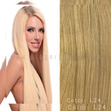 CLIP  IN SOPRANO MAGIC INDIAN 100% REMI HUMAN HAIR EXTENSION SILKY STRAIGHT  18" &  22" ( 9 PCS/PACK)