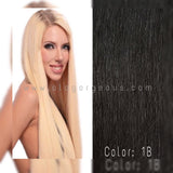 CLIP  IN SOPRANO MAGIC INDIAN 100% REMI HUMAN HAIR EXTENSION SILKY STRAIGHT 10" (10 PCS/PACK)