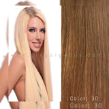 CLIP  IN SOPRANO  INDIAN REMI 100% HUMAN HAIR EXTENSION SILKY STRAIGHT 14" 10 pcs &  16" 9 pcs