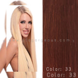 CLIP  IN SOPRANO MAGIC INDIAN 100% REMI HUMAN HAIR EXTENSION SILKY STRAIGHT  18" &  22" ( 9 PCS/PACK)