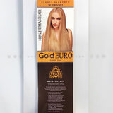 GOLD EURO 100% REMI HUMAN HAIR SILKY STRAIGHT WEAVING  10" & 12" Inches
