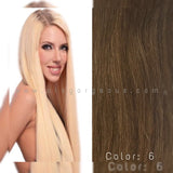 CLIP  IN SOPRANO MAGIC INDIAN 100% REMI HUMAN HAIR EXTENSION SILKY STRAIGHT  18" &  22" ( 9 PCS/PACK)