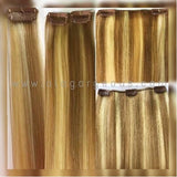 CLIP  IN SOPRANO MAGIC INDIAN 100% REMI HUMAN HAIR EXTENSION SILKY STRAIGHT  18" &  22" ( 9 PCS/PACK)