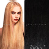 GOLD EURO 100% REMI HUMAN HAIR SILKY STRAIGHT WEAVING 14"