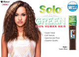 SOLO GREEN REMI  100% HUMAN HAIR SUPER WAVE