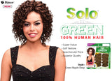 SOLO GREEN REMI  100% HUMAN HAIR RIPPLE DEEP WAVE CURL https://www.alogorgeous.com