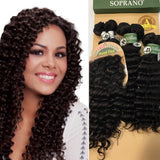 SOPRANO BRAZILIAN REMI VIRGIN BUNDLE 100% HUMAN HAIR FRENCH TWIST (Multy Pack)