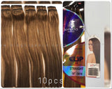 HUMAN HAIR EXTENSIONS  100% REMI SOPRANO HIGHNESS MAGIC CLIP IN  10 pcs/pack  18"