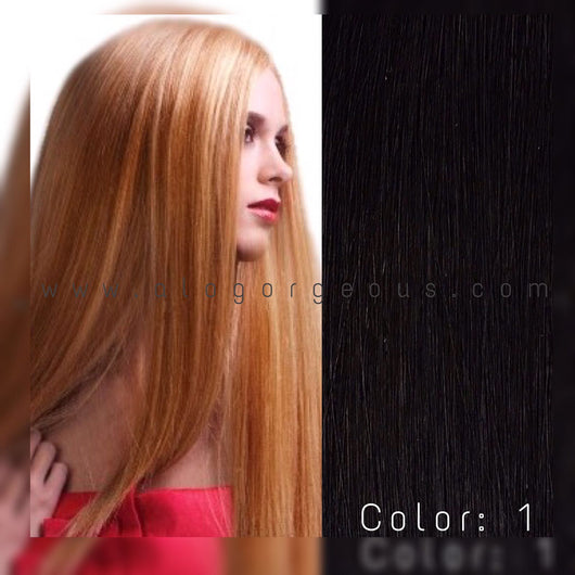HUMAN HAIR EXTENSIONS 100% REMI SOPRANO HIGHNESS MAGIC CLIP IN   4 pcs/ pack 18