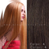 HUMAN HAIR EXTENSIONS 100% REMI SOPRANO HIGHNESS MAGIC CLIP IN   4 pcs/ pack 18"