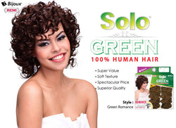 SOLO REMI GREEN 100% HUMAN HAIR  ROMANCE CURL https://www.alogorgeous.com