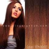 SOLO GREEN REMI 100% HUMAN HAIR YAKI STRAIGHT  18"