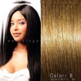 HUMAN HAIR EXTENSIONS SOPRANO HIGHNESS 100% REMI WEAVE SILKY STRAIGHT BEST QUALITY 18" (Length)
