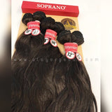 SOPRANO PERUVIAN REMI VIRGIN BUNDLE 100% HUMAN HAIR NATURAL STYLE (Multy pack)