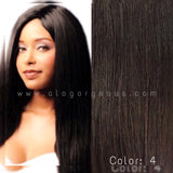 HUMAN HAIR EXTENSIONS SOPRANO HIGHNESS 100% REMI WEAVE SILKY STRAIGHT BEST QUALITY 18" (Length)