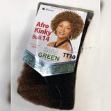 SOLO GREEN REMI  100% HUMAN HAIR AFRO KINKY CURL https://www.alogorgeous.com
