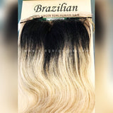 VIRGIN BRAZILIAN 100% HUMAN HAIR REMI 4 X 4 FRONTAL SWISS LACE CLOUSURE (Unprocessed)