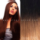 SOLO GREEN REMI 100% HUMAN HAIR YAKI STRAIGHT  16"