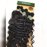 SOPRANO BRAZILIAN REMI VIRGIN BUNDLE 100% HUMAN HAIR DEEP WAVE (Multy Pack)