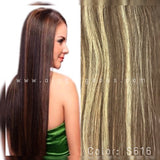 HUMAN HAIR EXTENSIONS 100%  REMI SOPRANO HIGHNESS MAGIC GLUE U-TIP  STRAIGHT 20"