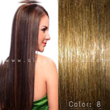 HUMAN HAIR EXTENSIONS 100%  REMI SOPRANO HIGHNESS MAGIC GLUE U-TIP  STRAIGHT 20"