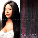 HUMAN HAIR EXTENSIONS SOPRANO HIGHNESS 100% REMI WEAVE SILKY STRAIGHT BEST QUALITY 22" (Length)