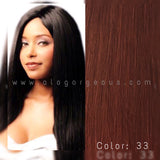 HUMAN HAIR EXTENSIONS SOPRANO HIGHNESS 100% REMI WEAVE SILKY STRAIGHT BEST QUALITY 22" (Length)