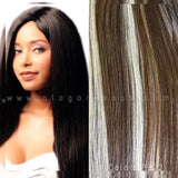 HUMAN HAIR EXTENSIONS SOPRANO HIGHNESS 100% REMI WEAVE SILKY STRAIGHT BEST QUALITY 22" (Length)