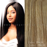 HUMAN HAIR EXTENSIONS SOPRANO HIGHNESS 100% REMI WEAVE SILKY STRAIGHT BEST QUALITY 18" (Length)