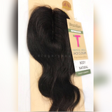 VIRGIN BRAZILIAN 100% HUMAN HAIR REMI  "T" FRONTAL SWISS LACE CLOSURE (Unprocessed)