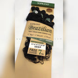 SOPRANO BRAZILIAN REMI VIRGIN BUNDLE 100% HUMAN HAIR DEEP WAVE (Multy Pack)