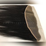 VIRGIN BRAZILIAN 100% HUMAN HAIR REMI EAR TO EAR FRONTAL SWISS LACE CLOSURE